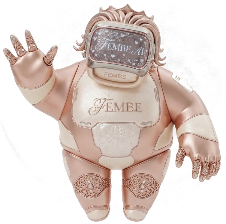 Fembe AI mascot